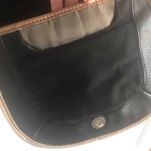 The Sak Black Leather Crossbody Purse - Picture 8 of 14
